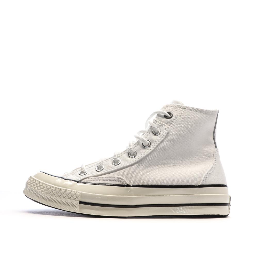 Baskets Blanches Mixte Converse Chuck 70 Court vue 2