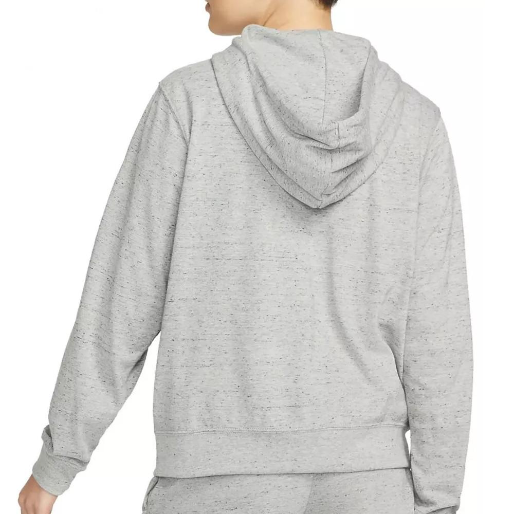 Sweat à capuche Gris Femme Nike Gym Vintage vue 2