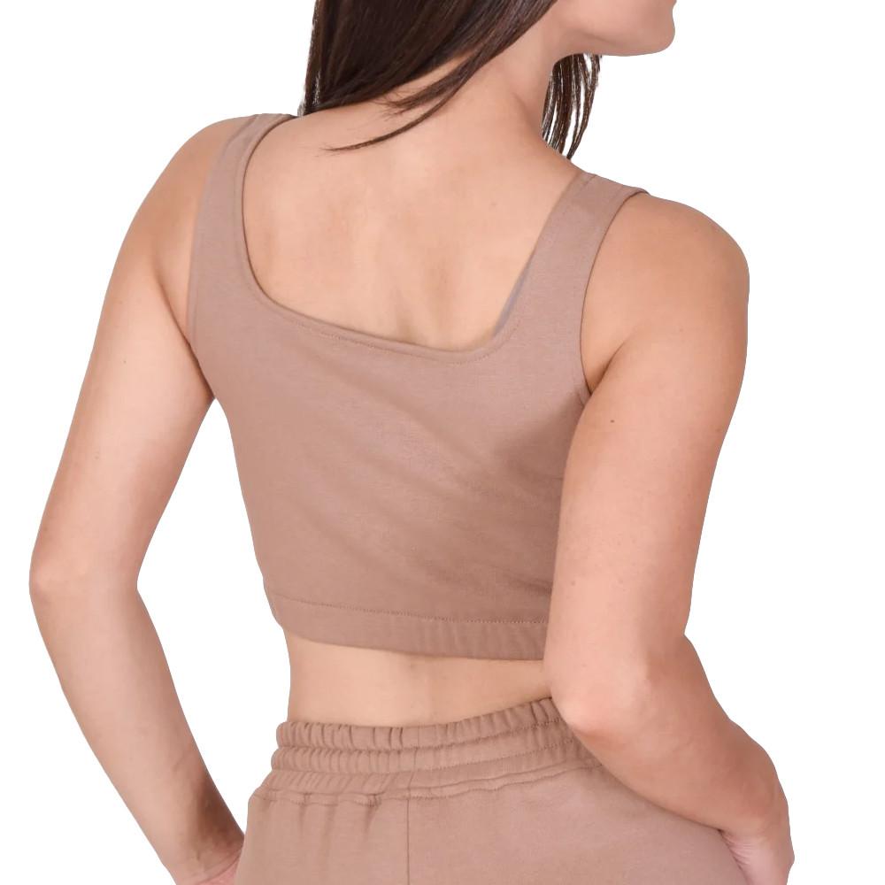 Top Court Marron Femme Project X Paris F211118 vue 2