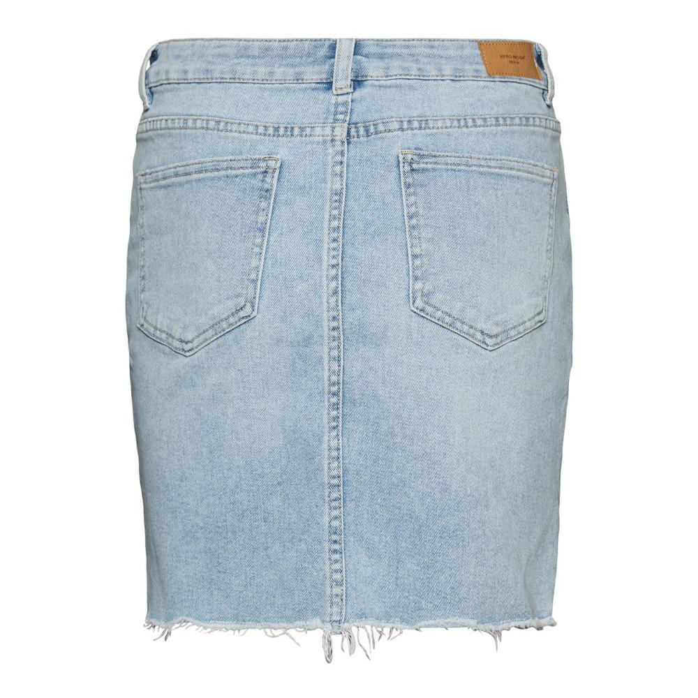 Jupe Bleu Femme Vero Moda Faith vue 2