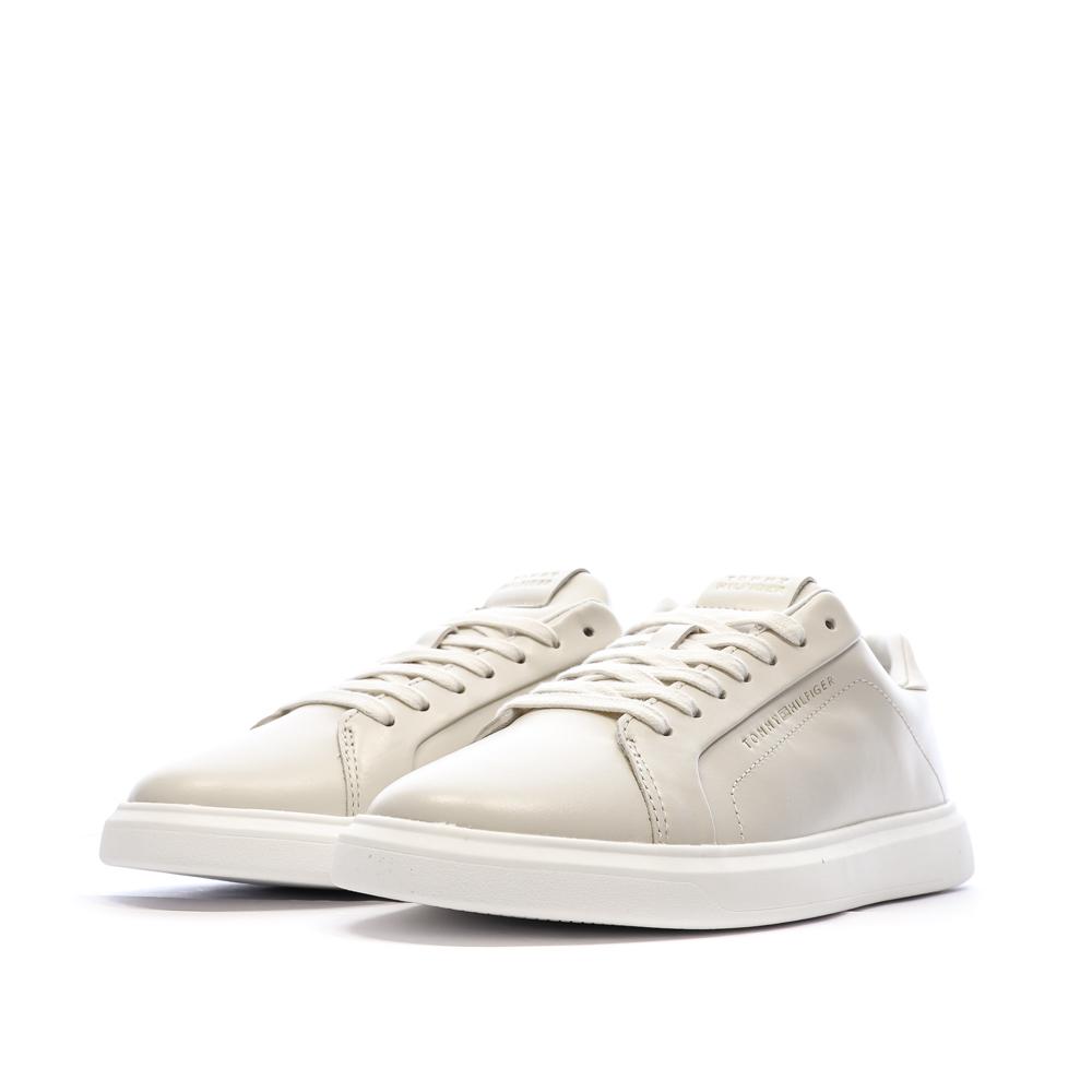 Baskets Beige Femme Tommy Hilfiger Icon Court Light vue 6