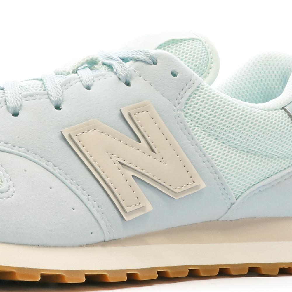 Basket Bleu Femme New Balance 500 vue 7