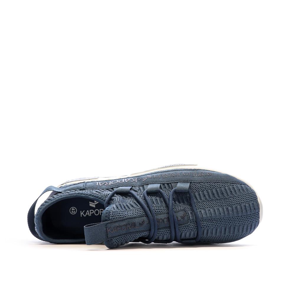 Baskets Bleu Femme Kaporal Dofino vue 4