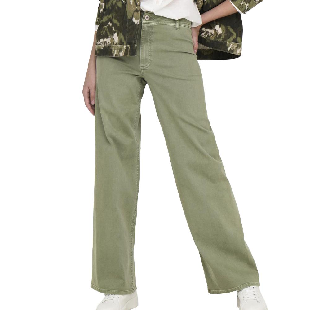 Jean Loose Fluide Vert Femme JDY Iris pas cher