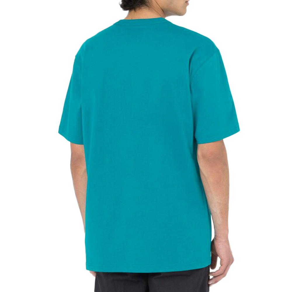 T-shirt Bleu Homme Dickies Aitkin vue 2
