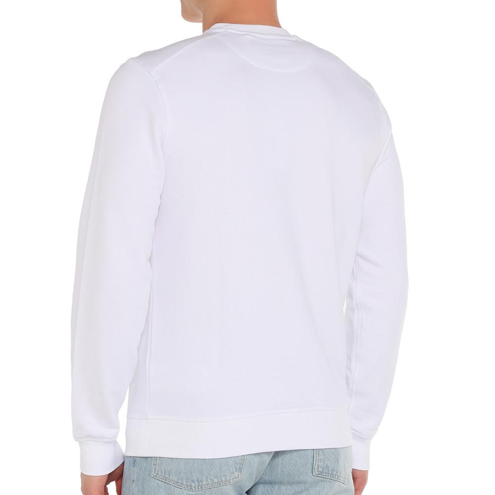 Sweat Blanc Homme Guess Beau vue 2