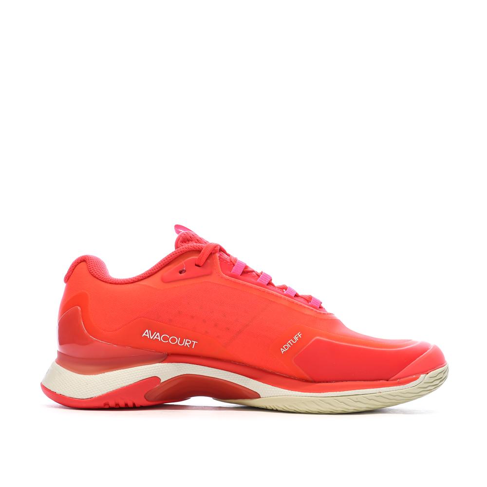 Tennisschuhe Rot Herren Adidas Avacourt 2 Ansicht 2