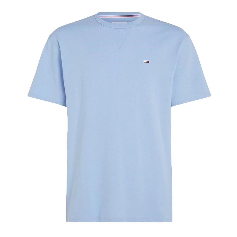 T-shirt Bleu Homme Tommy Hilfiger DM0DM18649-C3S pas cher
