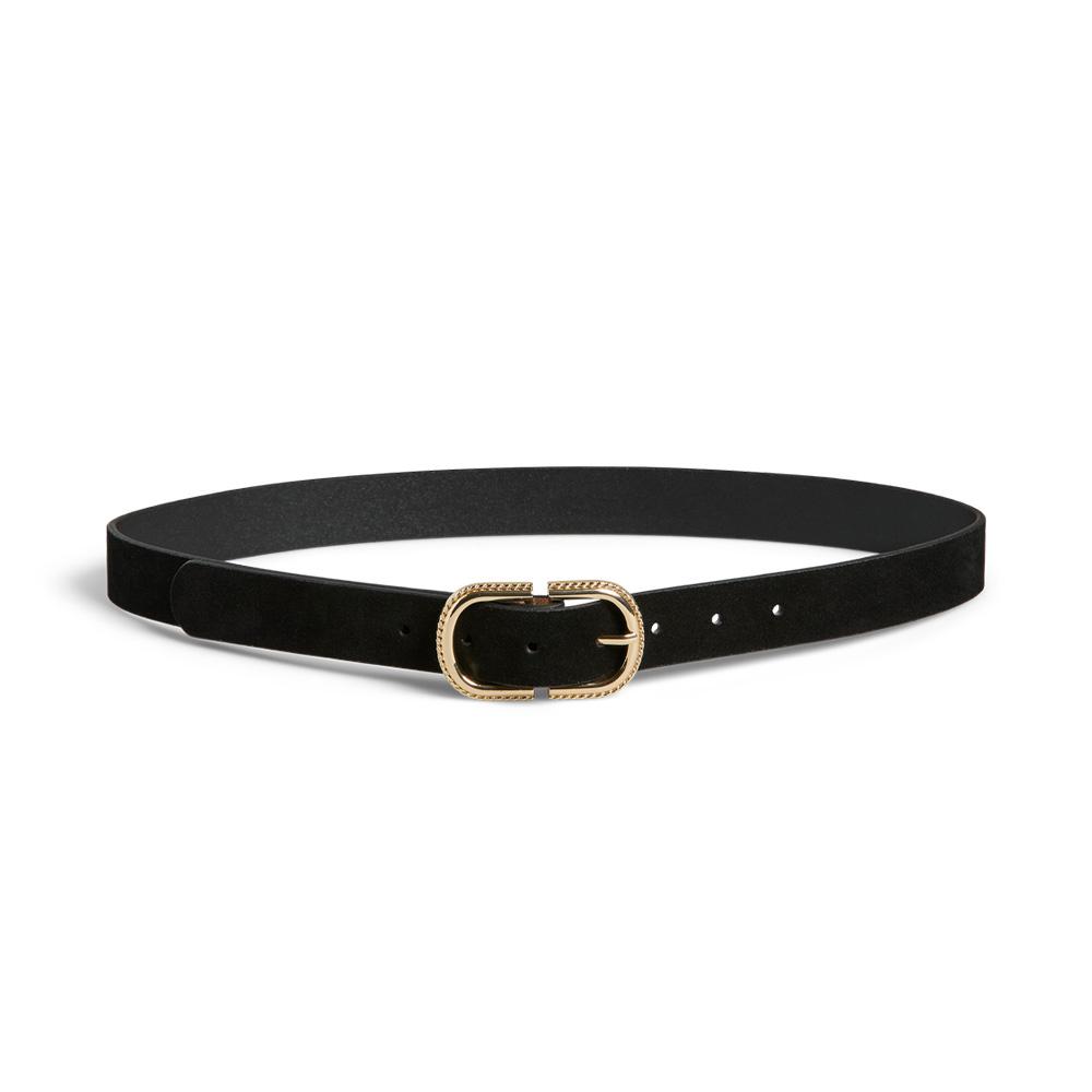 Ceinture Noire Femme Pieces Linda pas cher