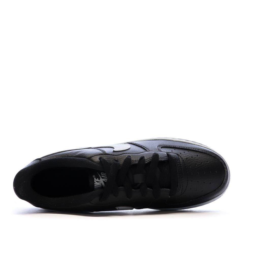 Air Force One Baskets Noires Garçon Nike vue 4