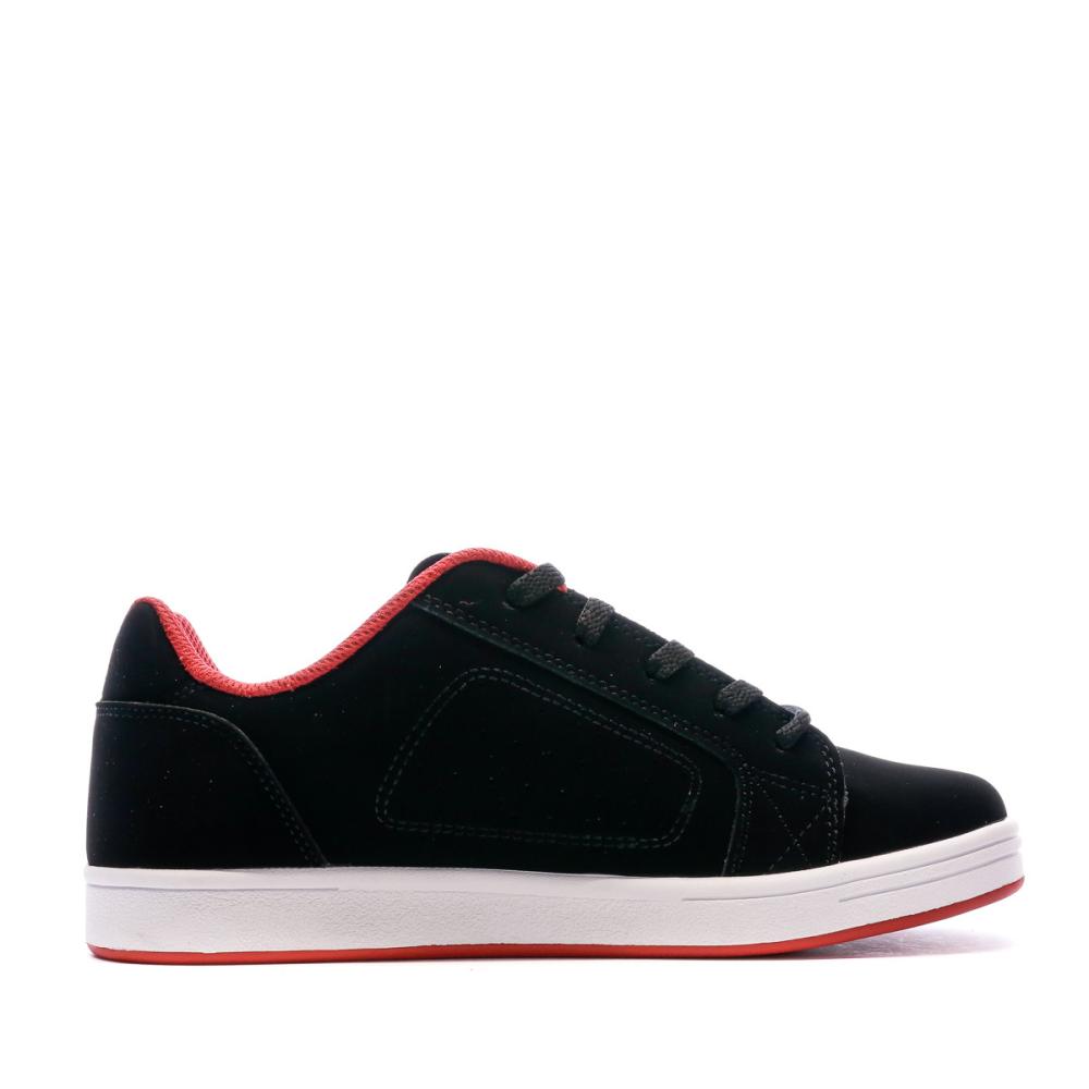 Baskets Noir/Rouge Femme DC Shoes Serial Grfk vue 2