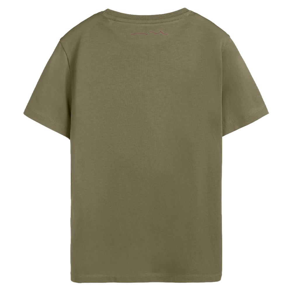 T-Shirt Kaki Garçon Teddy Smith Evan vue 2