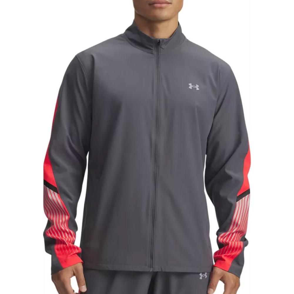 Veste de Survêtement Grise Homme Under Armour Velociti Storm pas cher