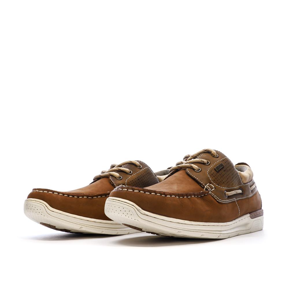 Chaussures Bateau Marrons Homme TBS Matboat vue 6