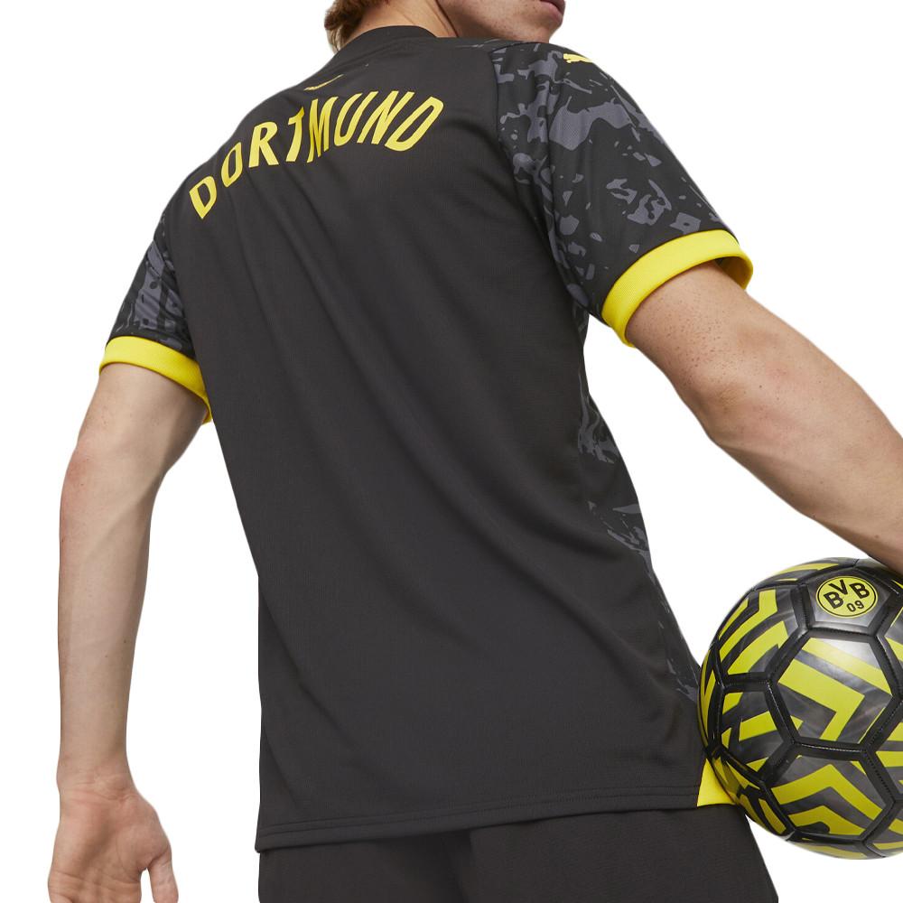 Borussia Dortmund Maillot Extérieur Réplica Puma 2023/2024 vue 2