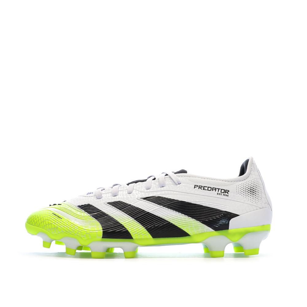 Chaussures de Football Jaune/Noires Homme Adidas Predator pas cher