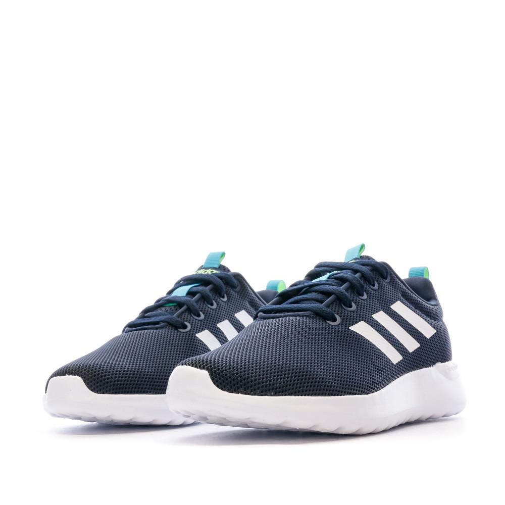 Baskets Marine Garçon Adidas Lite Racer Cln K vue 6