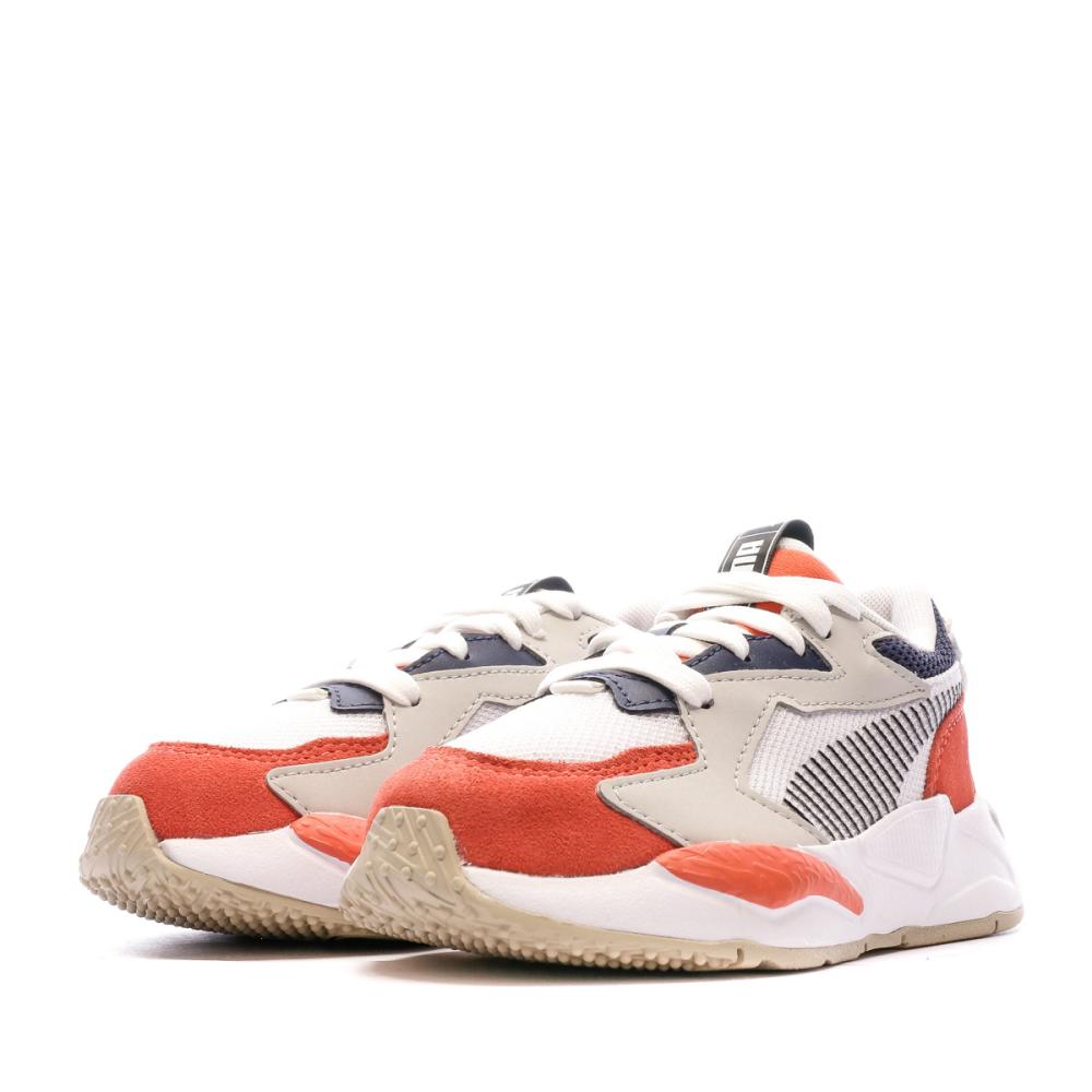Baskets Blanches Enfant Puma College vue 6