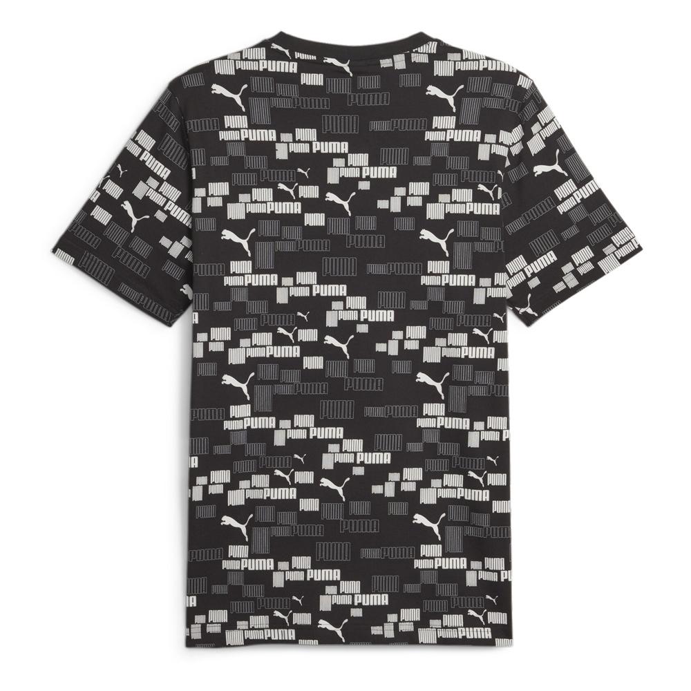 T-shirt Noir/Blanc Homme Puma 675917 vue 2