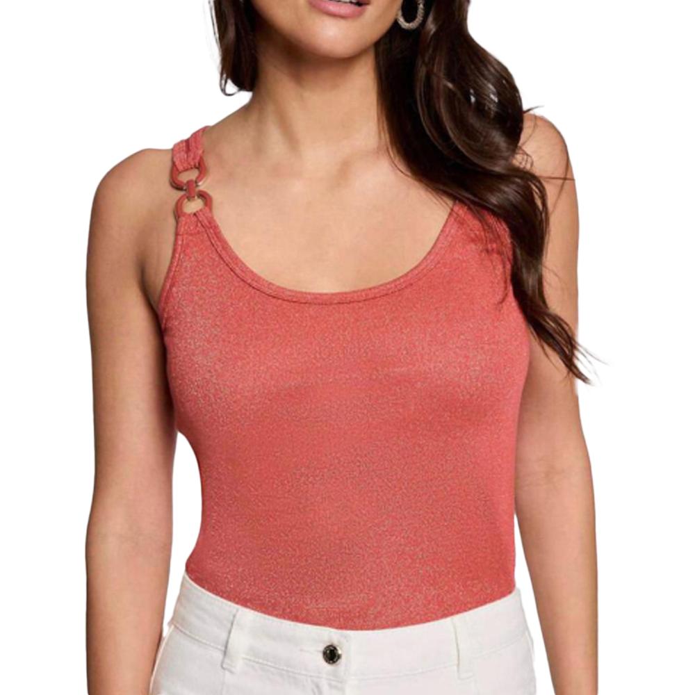 Débardeur Terracotta Femme Morgan DIDONI pas cher