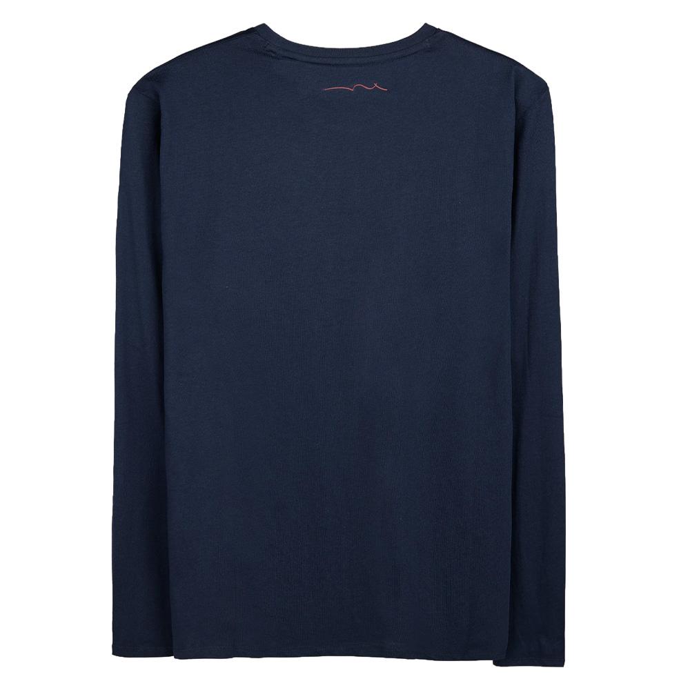 T-Shirt Manches Longues Marine Homme Teddy Smith Jim vue 2