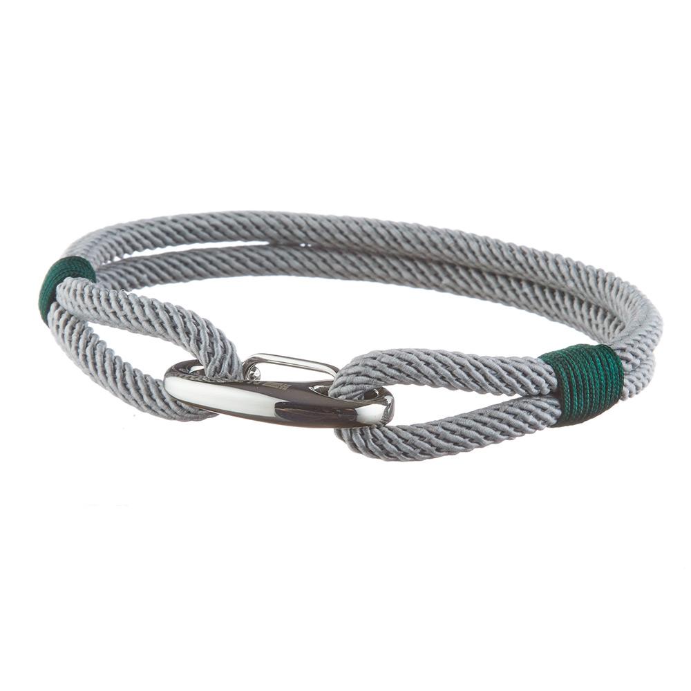 Bracelet Gris/Vert Homme Geographical Norway 315035 pas cher