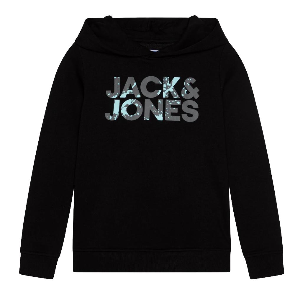 Sweat Noir Garçon Jack & Jones Splash pas cher