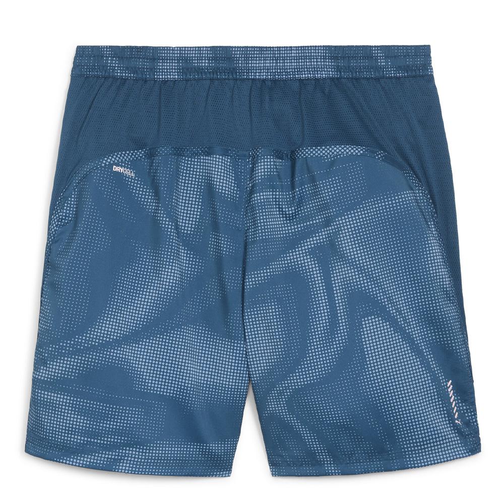 Short de Running Bleu Homme Puma Run Favorites Velocity Aop 7 vue 2