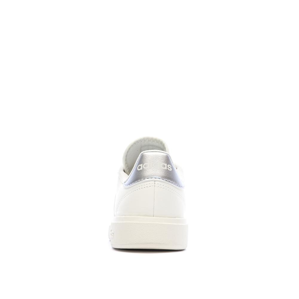 Baskets Ecru Femme Adidas Grand Court Base 2.0 vue 3