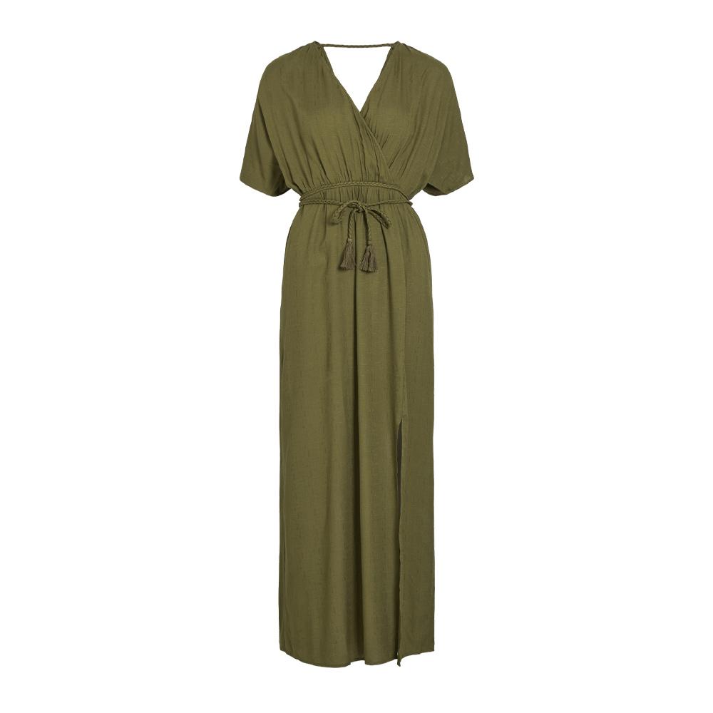 Robe Kaki Femme Vila Molira pas cher