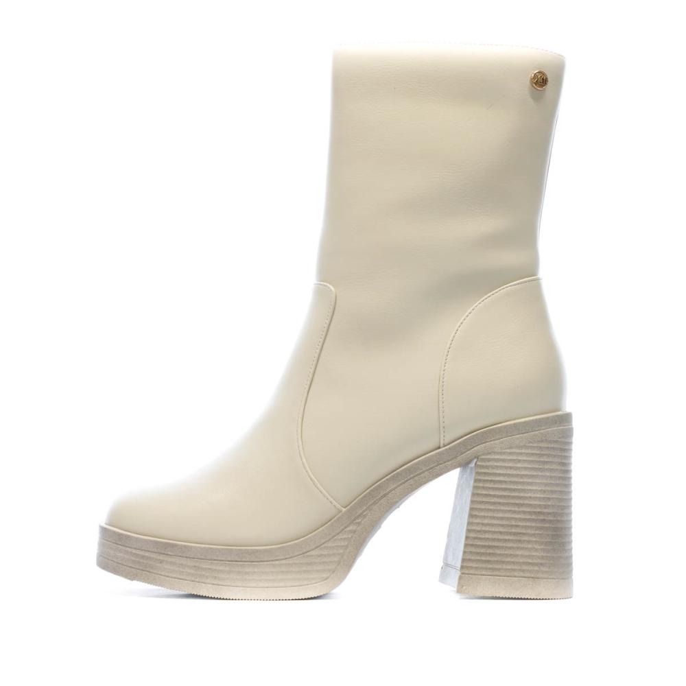 Boots blanche femme pas cher shop