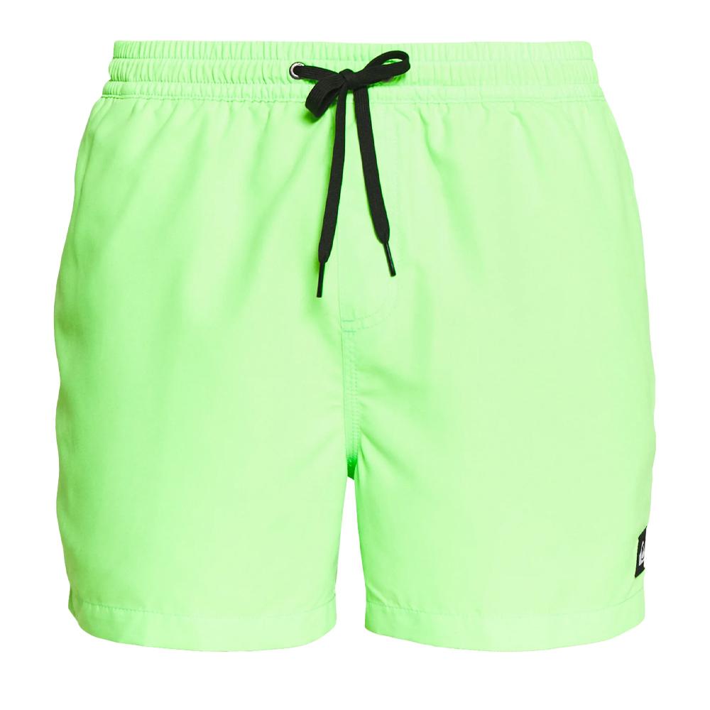 Short de bain Vert Fluo Homme Quiksilver Evdayvl15 M Jamv pas cher