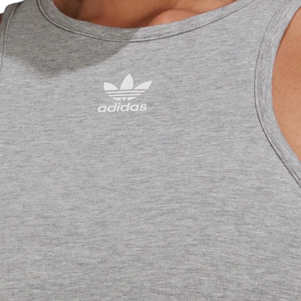 Robe Grise Femme Adidas HF7486 vue 3