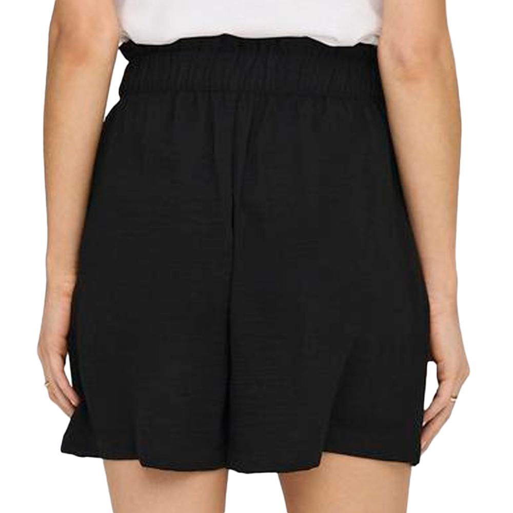 Short Noir Femme JDY Paperbag vue 2