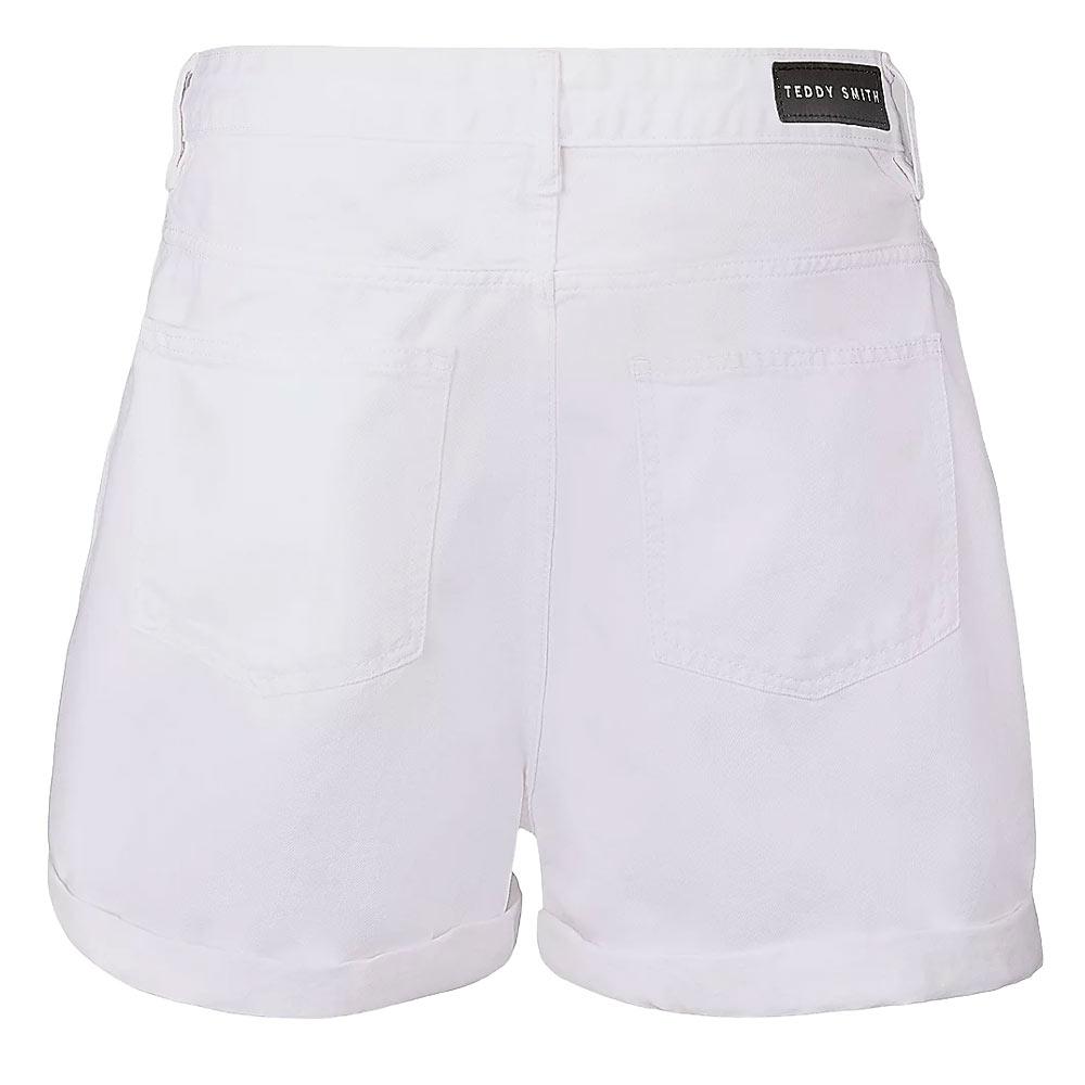 Short Blanc Femme Teddy Smith Lucy vue 2