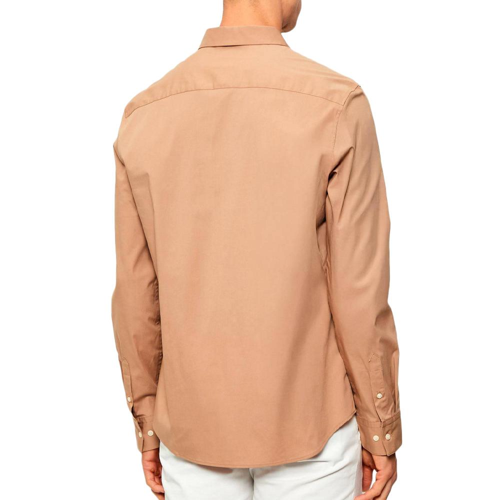 Chemise Camel Homme Calvin Klein Jeans Solid vue 2