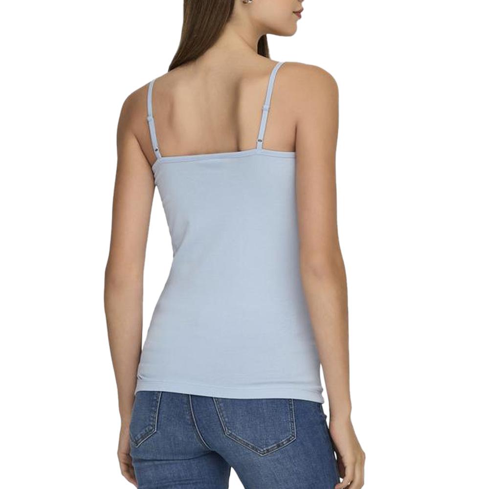 JDY Ava Women's Light Blue Tank Top 15148401 Photo of the Espace des Marques %store% store - view of %key%