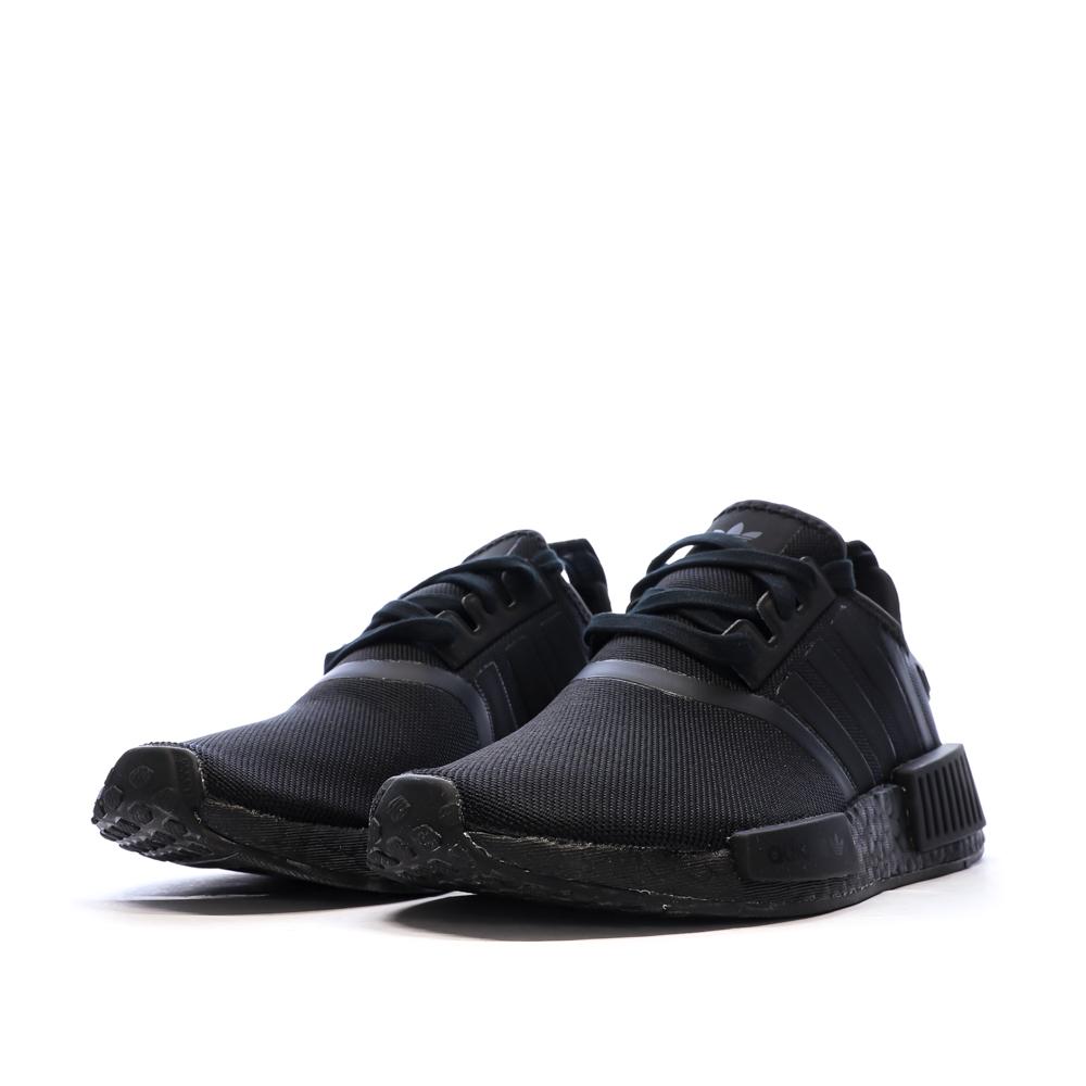 Baskets Noires Junior Femme Adidas Nmd_r1 vue 6