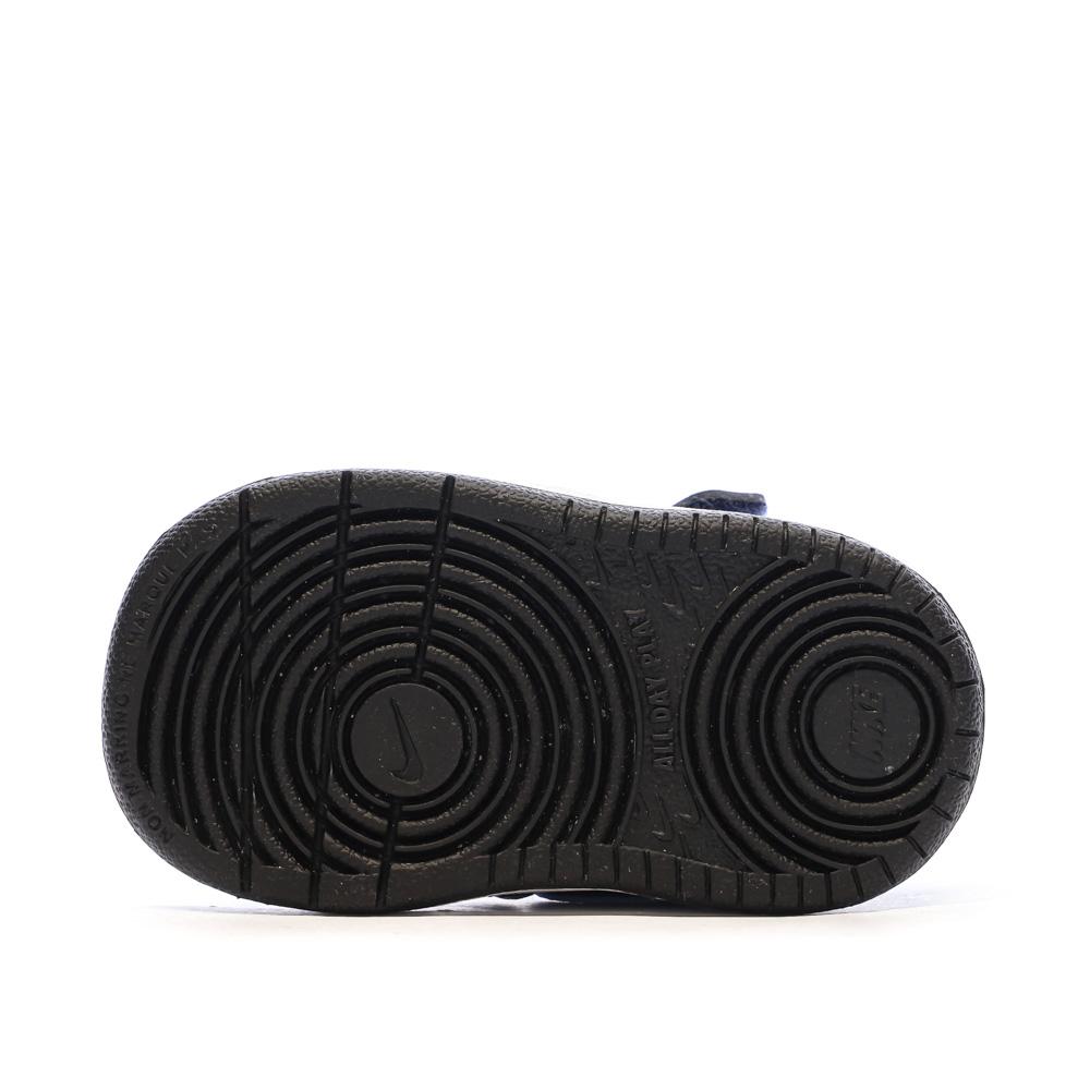 Baskets Bleu Garçon Nike Court Borough Low 2 vue 5