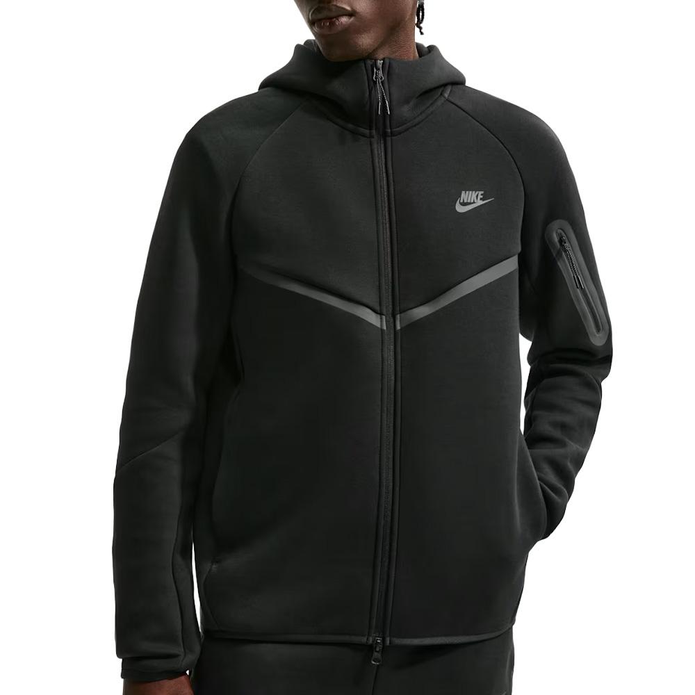 Veste Noire Homme Nike Nk Tch Flc pas cher