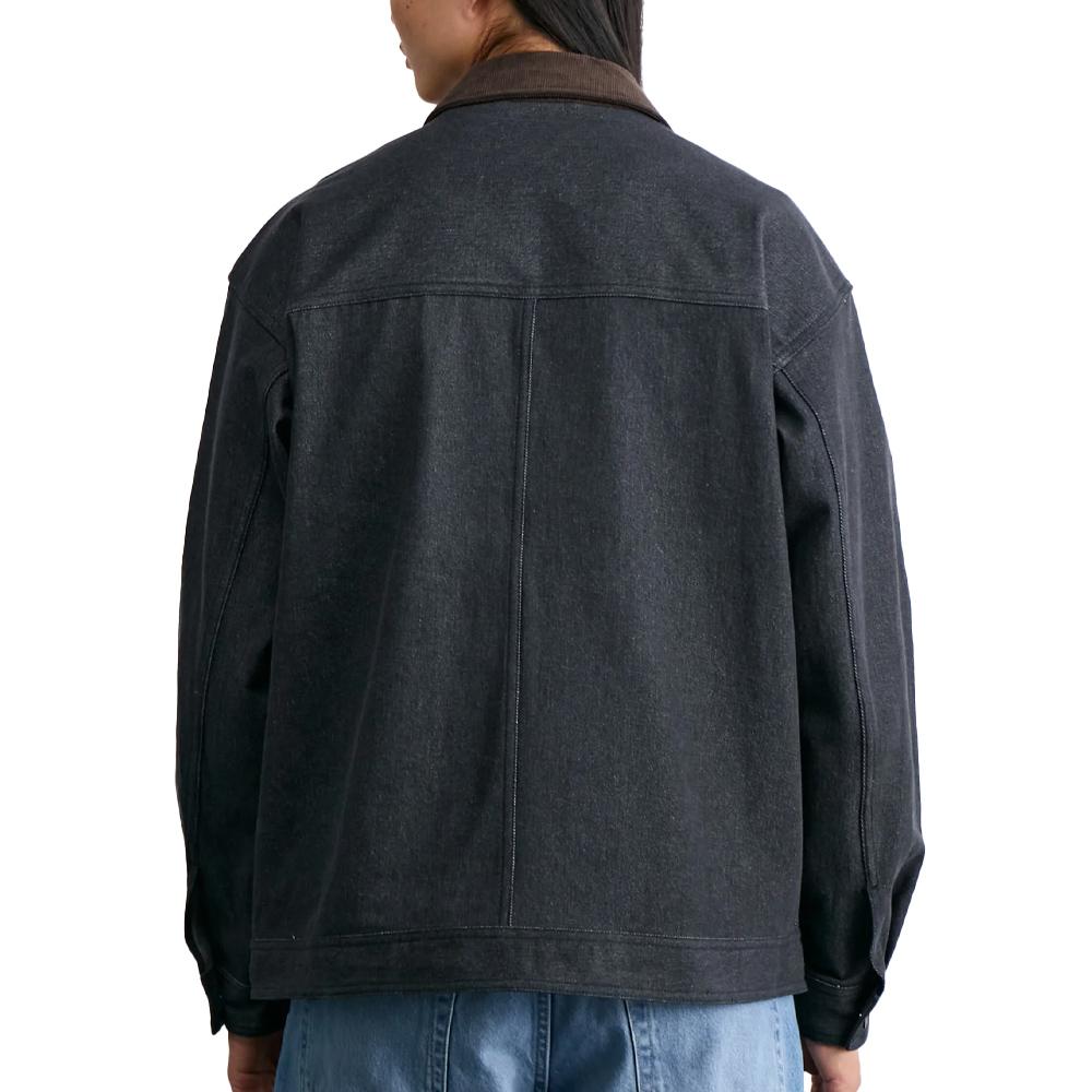 Veste Noir Mixte Converse Denim Shirt vue 2