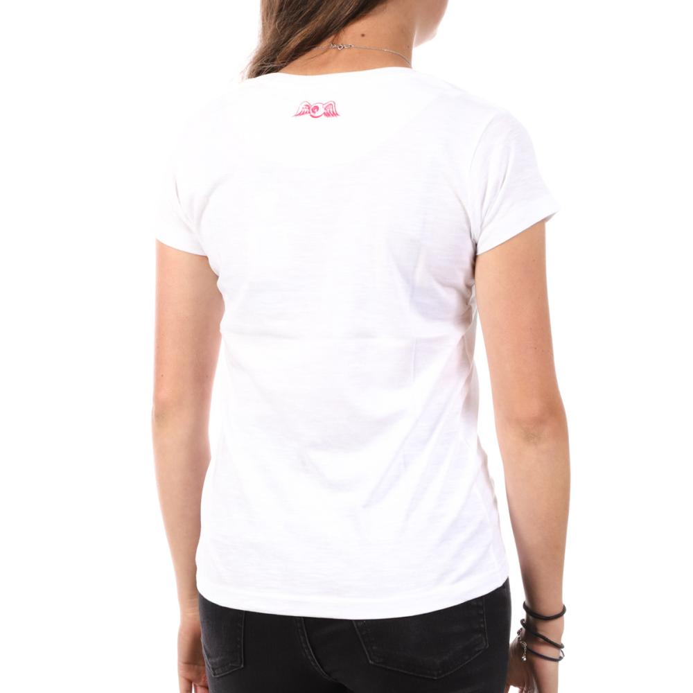 T-shirt Blanc Femme Von Dutch Rona vue 2