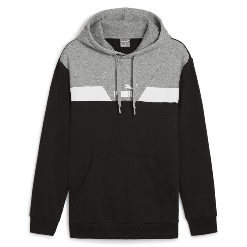 Sweat Noir/Gris Homme Puma Power pas cher