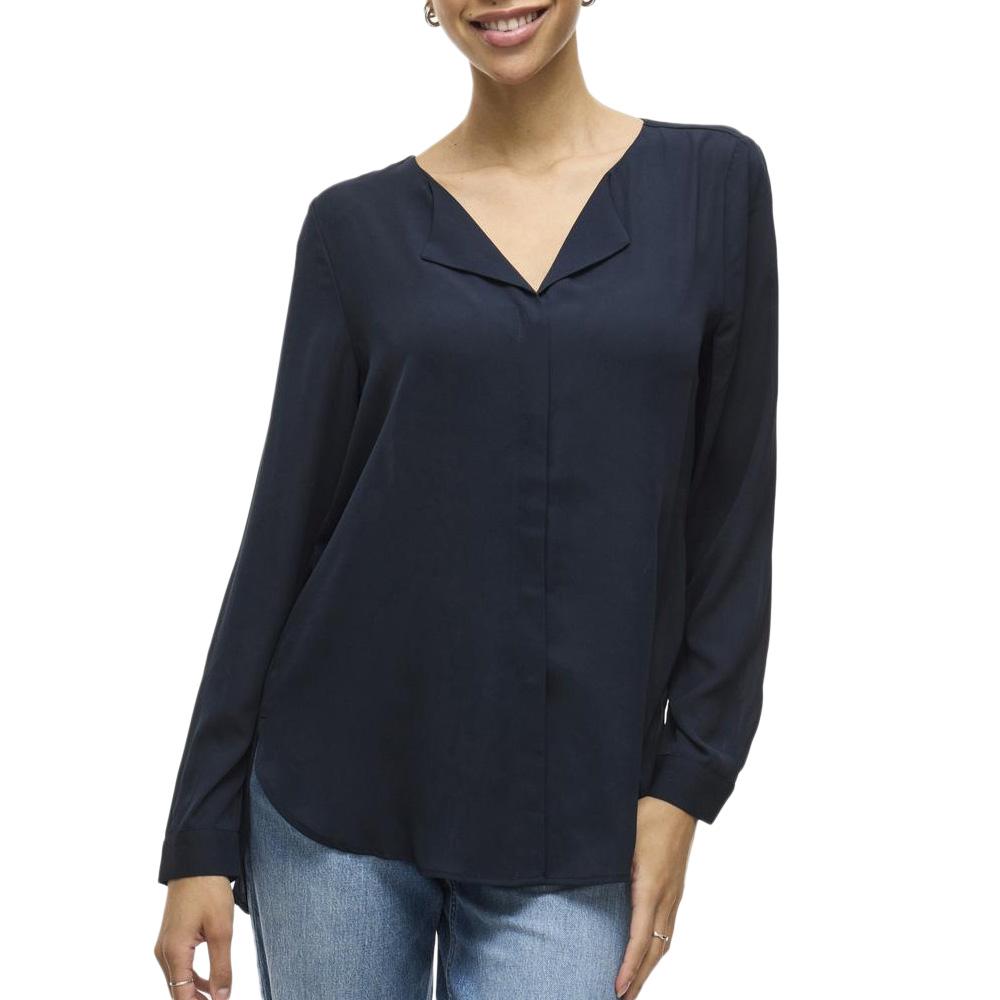 Blouse Marine Femme Vila Lucy pas cher