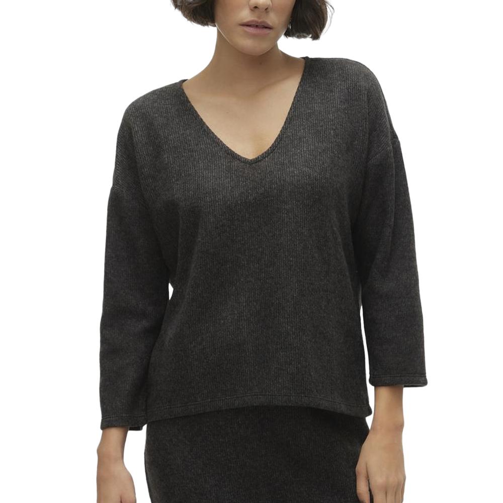 Pull Gris foncé Femme Vero Moda Blis pas cher