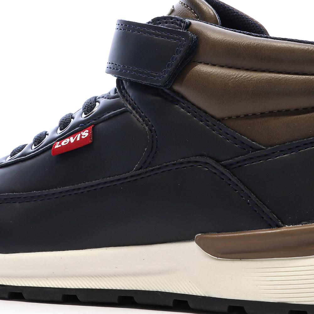 Baskets Marine Garçon Levi's Ascot vue 7