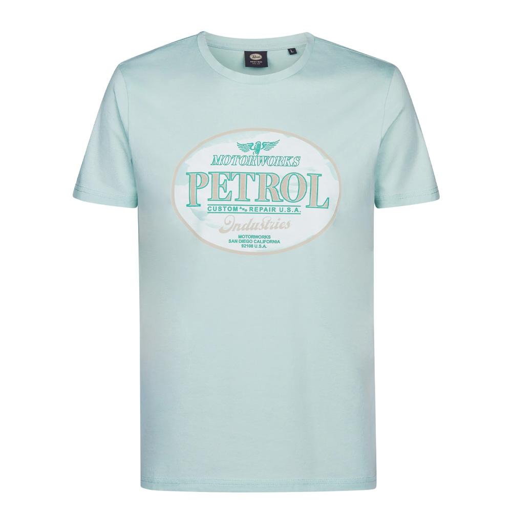 T-Shirt Vert Homme Petrol Industries Classic vue 2