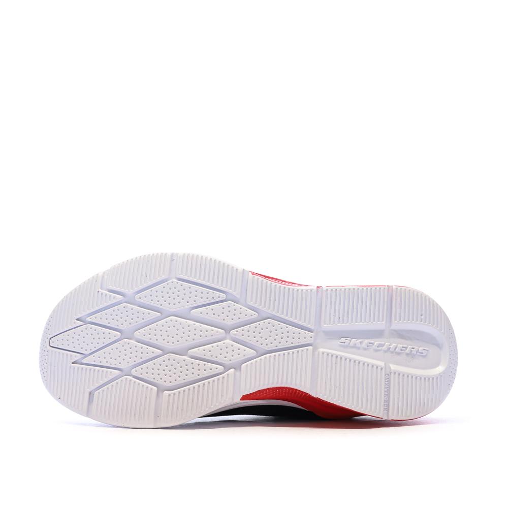 Baskets Noir/Rouge Garçon Skechers Microspec Max-Gorvix vue 5