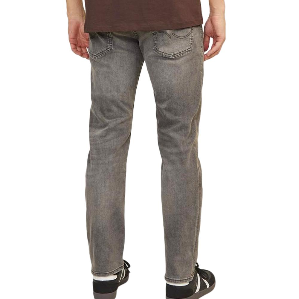 Jean Regular Gris Homme Jack & Jones Clark vue 2