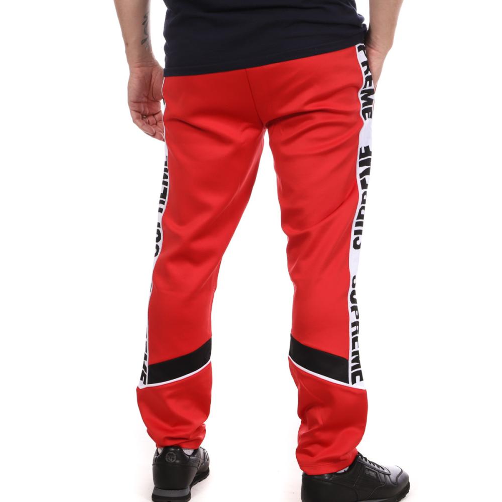 Pantalon de survêtement Rouge Homme Supreme Grip Samo vue 2